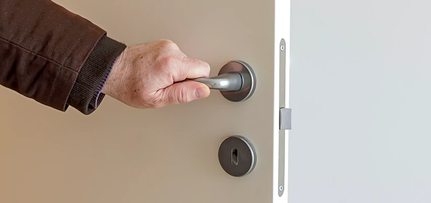 Restroom Locks Privacy Bolt Installation in Riverside, California